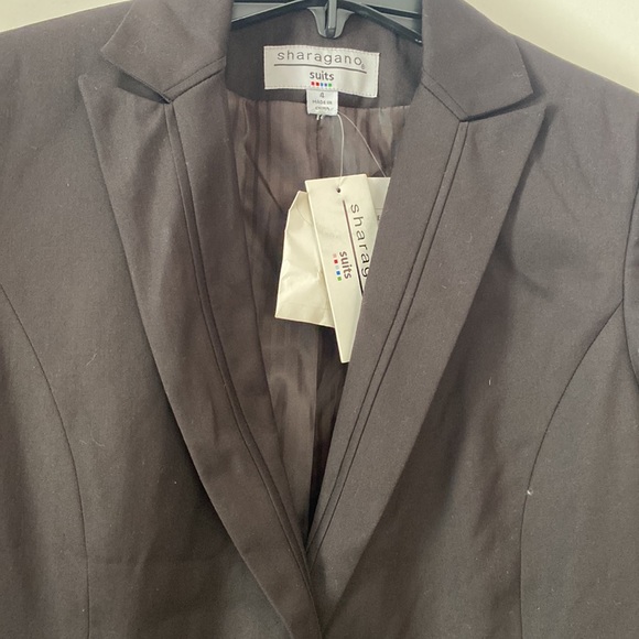 SHARAGANO Black blazer - Picture 4 of 13